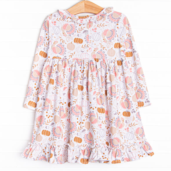 Be Thankful Dress, Pink