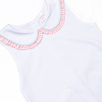 Summer Sakura Ruffle Short Set, Pink
