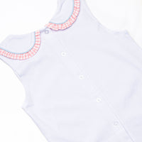 Summer Sakura Ruffle Short Set, Pink