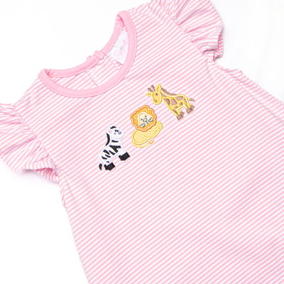 Wild Ones Applique Dress, Pink