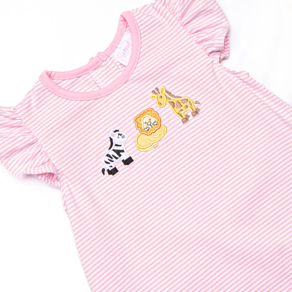 Wild Ones Applique Dress, Pink