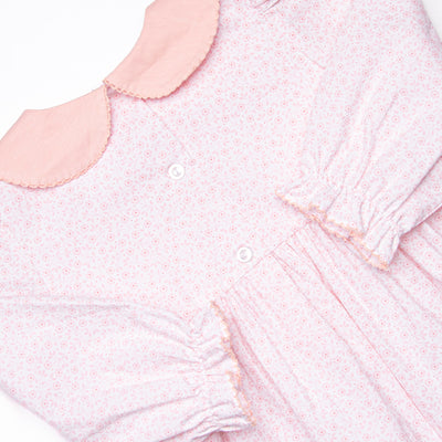 Primrose Pumpkins Smocked Dress, Pink