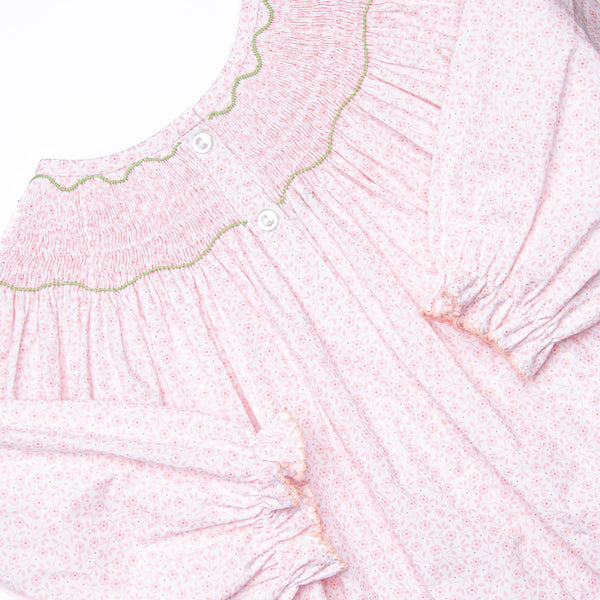 Primrose Pumpkins Smocked Legging Set, Pink