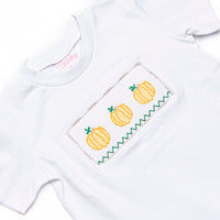Plentiful Pumpkins Smocked Pant Set, Brown