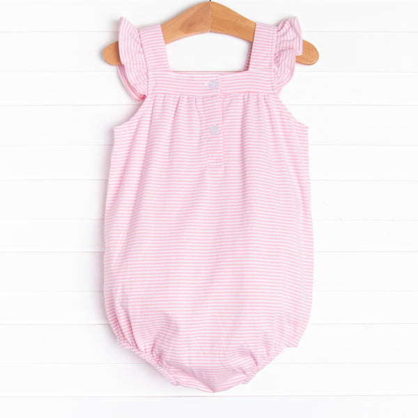 Mermaid Lagoon Applique Bubble, Pink