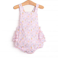 Hoppy Spring Ruffle Bubble, Pink
