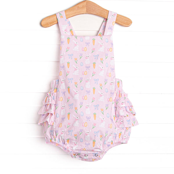 Hoppy Spring Ruffle Bubble, Pink