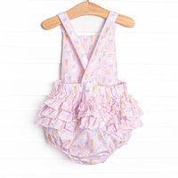 Hoppy Spring Ruffle Bubble, Pink