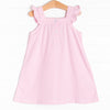 Mermaid Lagoon Applique Dress, Pink
