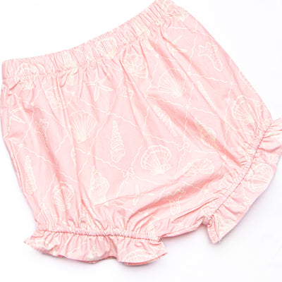 Rosy Reef Diaper Set, Pink