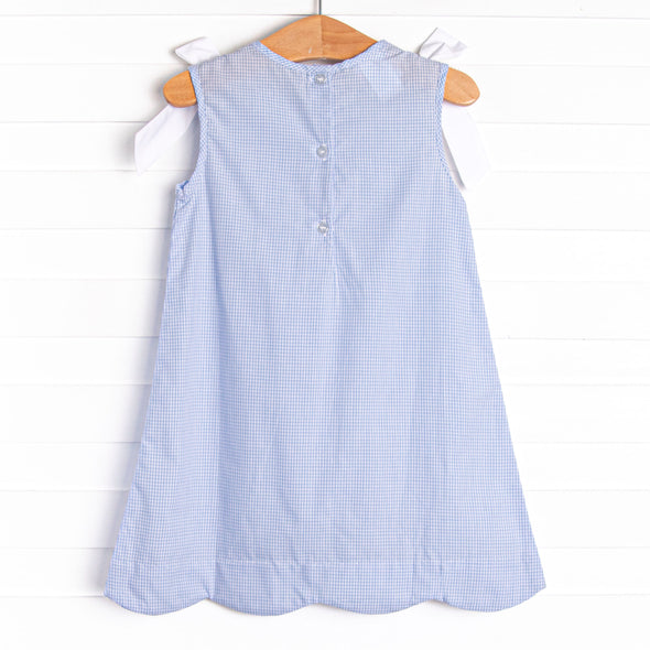 Sapphire Streams Dress, Blue