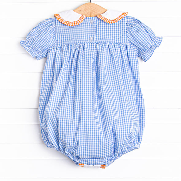 Spooky Season Embroidered Bubble, Blue