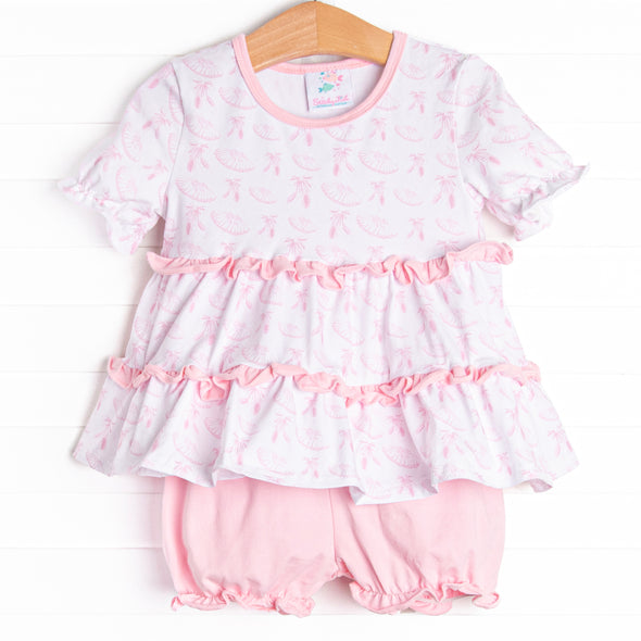 Day at the Ballet Bloomer Set, Pink