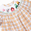 Fun At The Farm Smocked Dress, Yellow