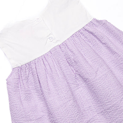 Let it Grow Applique Bloomer Set, Purple