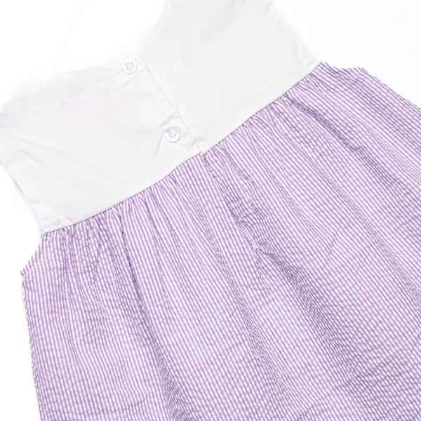 Let it Grow Applique Bloomer Set, Purple