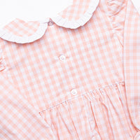 Montreal Maple Smocked Bubble, Pink