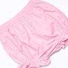 Pinstripe Petals Diaper Set, Pink