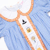 Spooky Season Embroidered Bubble, Blue