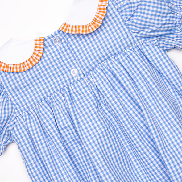Spooky Season Embroidered Bubble, Blue