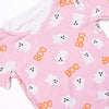 Happy Haunts Bamboo Pajama Short Set, Pink