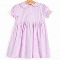 Princess Party Smocked Dress, Pink