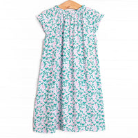 Patio Petals Bamboo Night Gown, Green