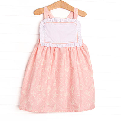 Rosy Reef Dress, Pink