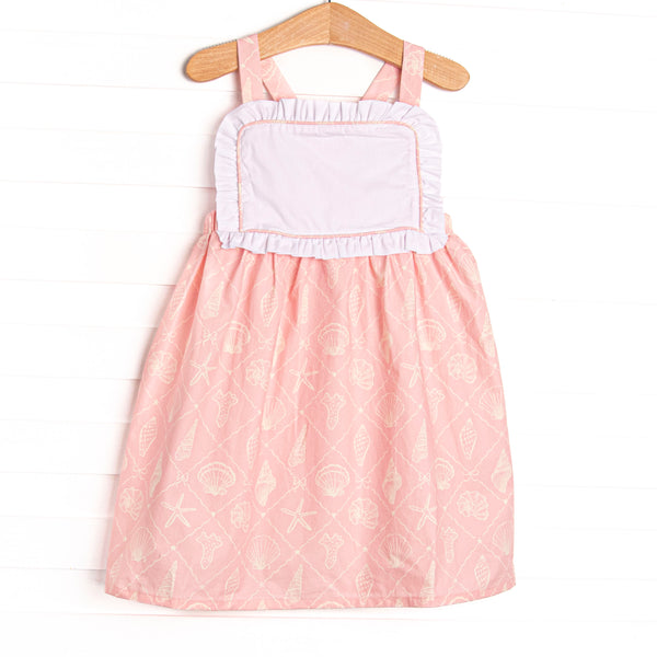Rosy Reef Dress, Pink