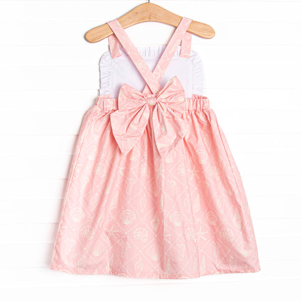 Rosy Reef Dress, Pink