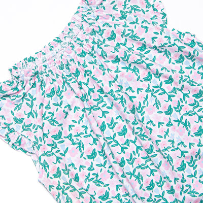 Patio Petals Bamboo Night Gown, Green