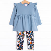 Unicorn Utopia Legging Set, Blue