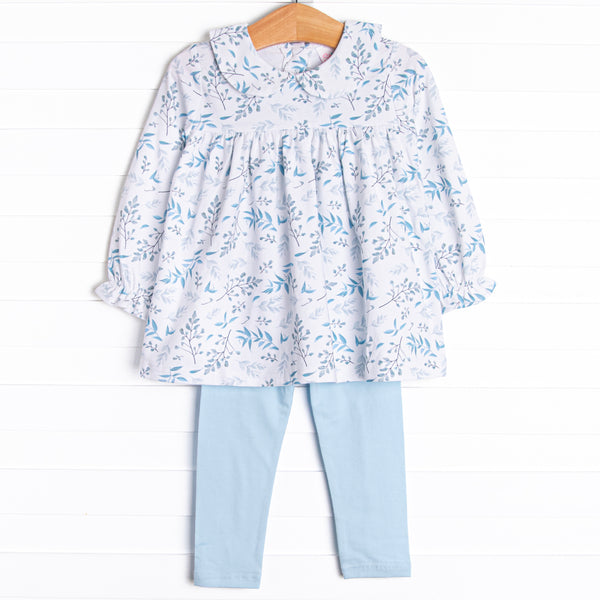 Emily Legging Set, Blue