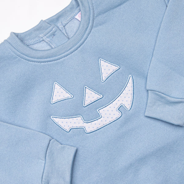 Cozy Carving Applique Bubble, Blue