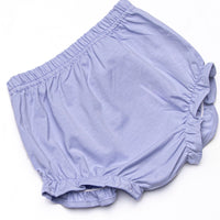 Zoe Diaper Set, Periwinkle Stripe