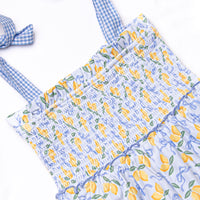 Lemon Grove Short Romper, Blue