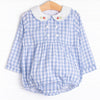 Chattanooga Choo Choo Embroidered Bubble, Blue