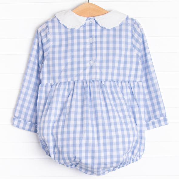 Chattanooga Choo Choo Embroidered Bubble, Blue