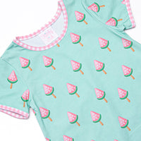 Sorbet Slice Dress, Green