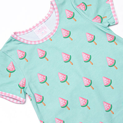 Sorbet Slice Dress, Green