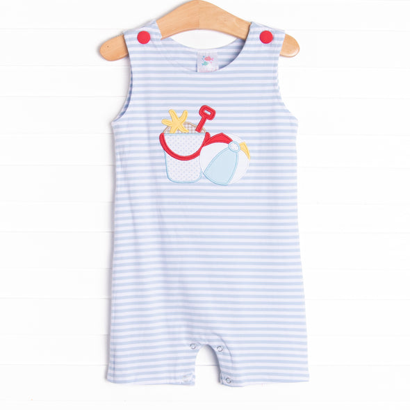 Summer Essentials Applique Jon Jon, Blue