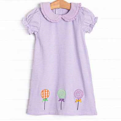 Sucker For You Applique Dress, Purple
