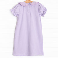 Sucker For You Applique Dress, Purple