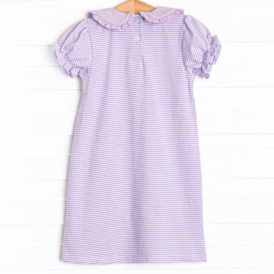 Sucker For You Applique Dress, Purple
