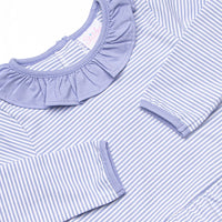 Nicole Legging Set, Periwinkle Stripe