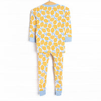 Lakeside Lemonade Bamboo Pajama Set, Yellow