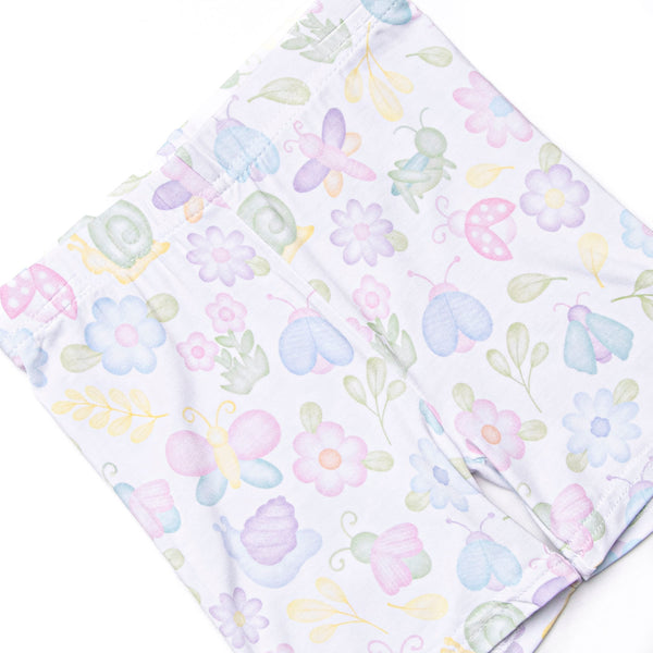 Critter Crawlers Bamboo Pajama Short Set, Pink
