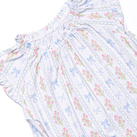 Delicate Details Bamboo Night Gown, Blue
