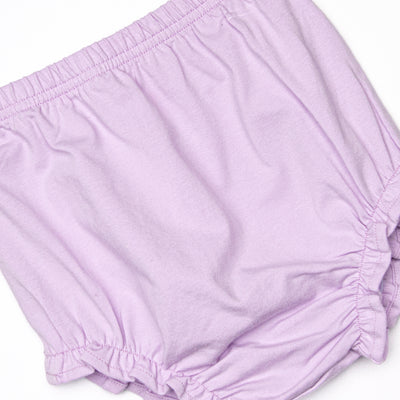 Sucker For You Applique Diaper Set, Purple