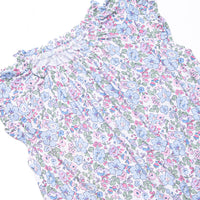 By the Bay Blooms Bamboo Night Gown, Blue